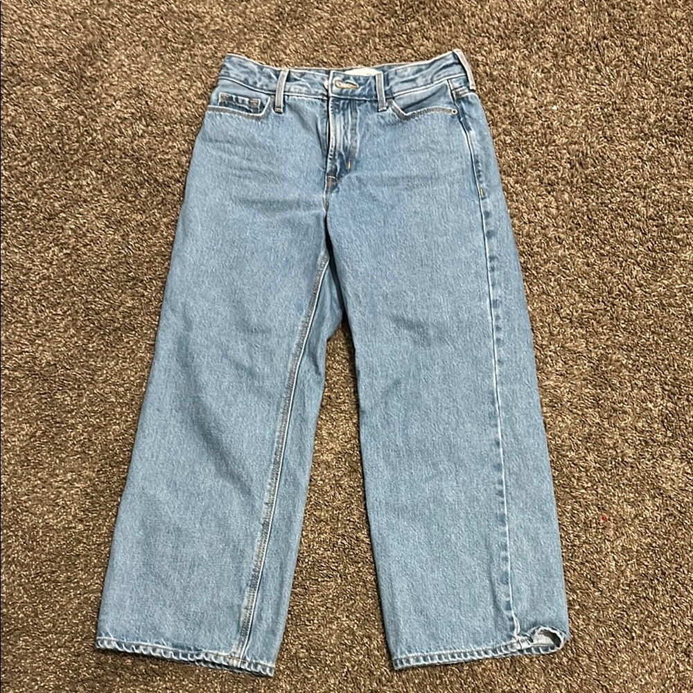 Old Navy Blue Straight Leg Jeans